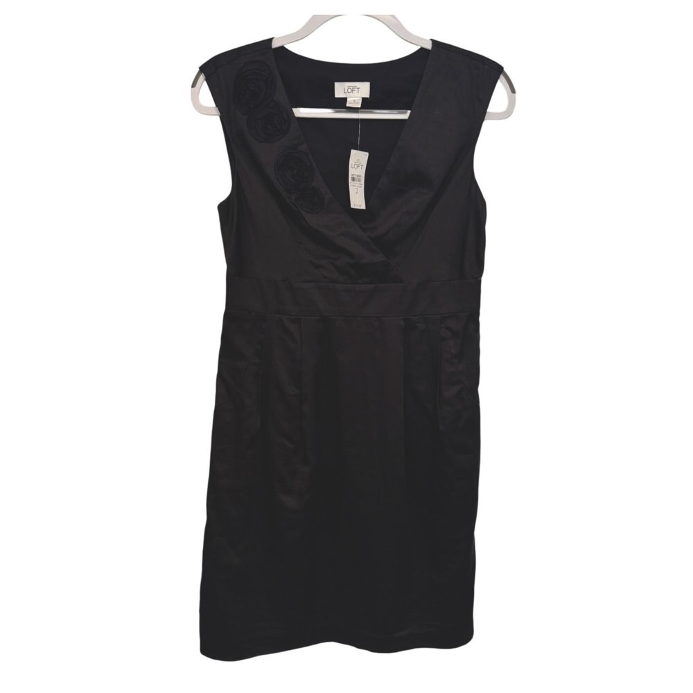 NWT Loft Little Black Dress Size 2